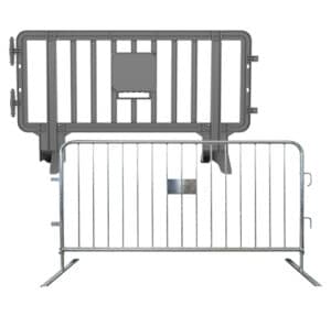 Barriers for managing crowds
